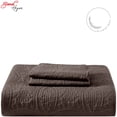 thumbnail image 3 of Colcha Matrimonial Yamel Versalles de Lujo chocolate, 3 of 5