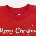 thumbnail image 3 of Toddler Boy Girl Sweatshirt Christmas Santa Cartoon Pullover Top Baby Long Sleeve Xmas Winter Sweater 8280-3T, 3 of 5