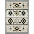 thumbnail image 1 of Lbaiet RS510G57 Tapis 5 x 7 Pi. Roswell Willow Sud-Ouest, Gris, 1 of 5
