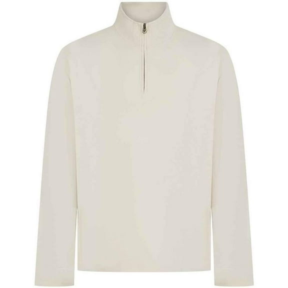 Front Row Mens Premium Pique Quarter Zip Top