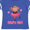 thumbnail image 4 of Inktastic Gigi's Girl Monkey Girls Toddler T-Shirt, 4 of 5
