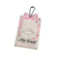 thumbnail image 5 of Clear Acrylics Photo Card Holder with Beads Chain 3Inch Photo Card Covers Card Sleeves Water Resistant Photo Card Case, 5 of 8