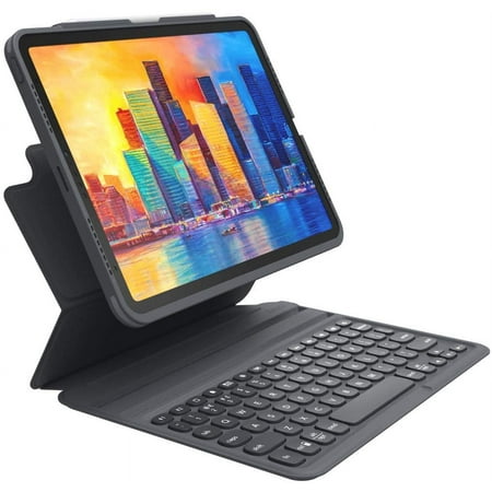 ZAGG - Pro Keys Wireless Keyboard & Detachable Case for Apple iPad Pro 11" (1st, 2nd, 3rd, and 4th gen, iPad Air 6th gen, 11") - Black