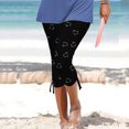 thumbnail image 3 of FNFYFH Clearance Womens Yoga Capris Fresh All Day,Black, 3 of 5