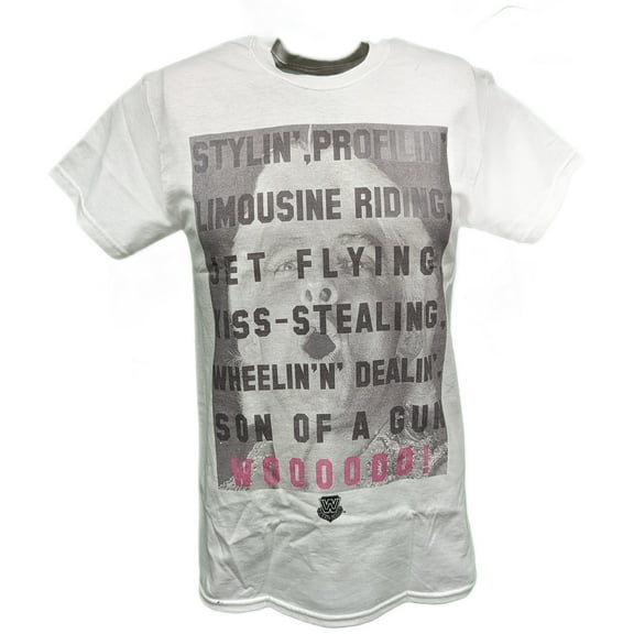 Ric Flair Limousine Riding Jet Flying Kids Boys White T-shirt
