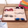 thumbnail image 5 of Caja de almacenamiento de gafas de sol, 10 rejillas Organizador de gafas moderno Cajas de almacenamiento de exhibición de gafas Ecomeon no, 5 of 5