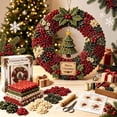 thumbnail image 6 of 3D Fabric Poke Wreath DIY Kit, Christmas Wreath DIY Kits for Adults | 3D Fabric Poke Art Craft Kit, Beginner-Friendly Holiday Wreath Making Kit & Door Decor, Christmas Decorations, 6 of 7