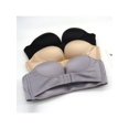 thumbnail image 5 of Women's Plus Size Smoothing Seamless Wireless Stay Put Strapless Push Up Bra, 5 of 6