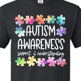 thumbnail image 4 of Inktastic Autism Awareness Support and Understanding Puzzle Pieces T-Shirt, 4 of 5