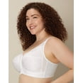 thumbnail image 2 of Playtex Wirefree Bra 18 Hour 4695 Front-Close With Flex Back M Frame Breathable Women's, 2 of 7