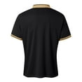 thumbnail image 5 of Afdoent Men's Golf Shirt Male Short Sleeve Shirt Summer Casual Patchwork Holiday Shirts Tops Classic, 5 of 5
