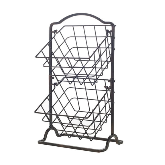 Gourmet Basics by Mikasa Gen Store 2Tier Hanging Basket