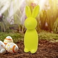 thumbnail image 4 of Decoración de Pascua con flocado, centro de mesa de , decoración de Pascua para fiestas, balcón, hogar, mesa de comedor navideña amarillo, 4 of 7