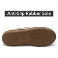 thumbnail image 3 of Ravelier Women's Closed-Back Slippers with Soft Knit Cuff, 3 of 6