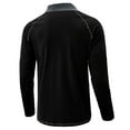 thumbnail image 5 of LYXSSBYX Mens Shirts Long Sleeve Men Casual Fashion Turn-down Collar Long Sleeve Pullover Breathable Shirt Blouse Tops, 5 of 6