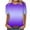 Purple, variant on Uaswgudfs Women's Gradient Color Casual Short Sleeve Crew Neck Work Tee Blouse - 2025 Summer Collection T-Shirt Y2K Top