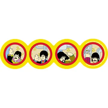 The Beatles Yellow Submarine Windows 6"x1.7" Sticker