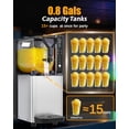 thumbnail image 2 of Slushy Machine for Home, No Ice Needed, 0.8 Gallons Slushie Maker with Food-Grade Tank & Smart Control for Slushy Margaritas Daiquiri & Frozen Drinks, Smoothie Maker for Birthday Party Kitchen, 2 of 7