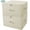 Beige, variant on Stacked Folding Storage Box with Lid and Handles, Good Closet Drawers ,Dark Gray, 2 pcs