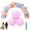 3pcs-b, variant on Reusable Balloon Garland, 3/7 Pcs PVC Balloon Cluster W/ Bands, 2026 Upgraded Arch Kit for Birthday Wedding Celebration