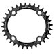 thumbnail image 1 of Irfora Plato de bicicleta 32T / 34T / 36T / 38T 104mm BCD Anillo de manivela de bicicleta de 4 pernos Compatible con 7/8/9/10/11 Velocidad Irfora Pastilla de freno, 1 of 7