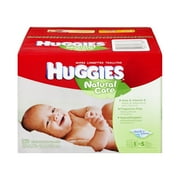 Huggies - Natural Care Fragrance Free Hypoallergenic Baby Wipes Refill Box, 360 count