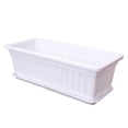 thumbnail image 1 of 1pc Plastic Vegetable Flowerpot – Breathable Rectangular Planter for Indoor Gardening, 1 of 6