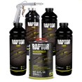 thumbnail image 1 of Kit de recubrimiento para caja de camioneta U-POL Raptor 2K de uretano negro 3,8 L, 1 of 8