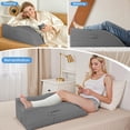 thumbnail image 3 of Almohada de elevación para piernas TranquilRelax de espuma viscoelástica ajustable, 3 of 7