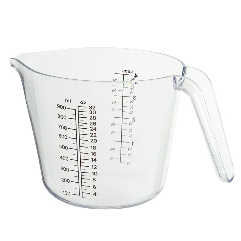 Plastic Measuring Cup, Large Capacity Cup With Handle - Temu