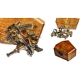 thumbnail image 1 of Sailor's Art Antique Brass Nautical Sextant Wooden Box-Navigation Instruments Nautical Sextant - Kelvin & Hughes 1917 London Brass Sextant for Mariners Surveyors- Vintage Style Nautical Sextant, 1 of 5