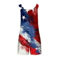 thumbnail image 5 of Womens 4th of July Rompers Womens Rompers for Summer Women's Jumpsuits Womens Rompers and Jumpsuits Women's Comfortable Casual Suspender Independence Day Printing Shorts Pocket Jumpsuit Shorts, 5 of 6