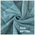 thumbnail image 2 of Yalamila Cooling Throws Blankets, Ice Blanket for All-Season, Ultra-Cool Lightweight Blanket for Bed, Green, 2 of 5