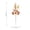 A, variant on Artificial Fall Floral Pick, Sunflower Stem with Mini White Pumpkin Maple Leaves Berries, Flexible Wired Autumn Sprig for Vase Table Thanksgiving Halloween Christmas Home Decor