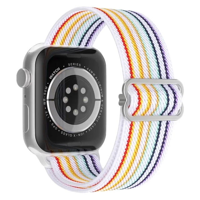 Correa Extensible De Nylon Elastica Unisex M / L 38 / 40 / 41 mm Para Apple Watch Compatible Con Serie Se / 2 / 3 / 4 / 5 / 6 / 7 /