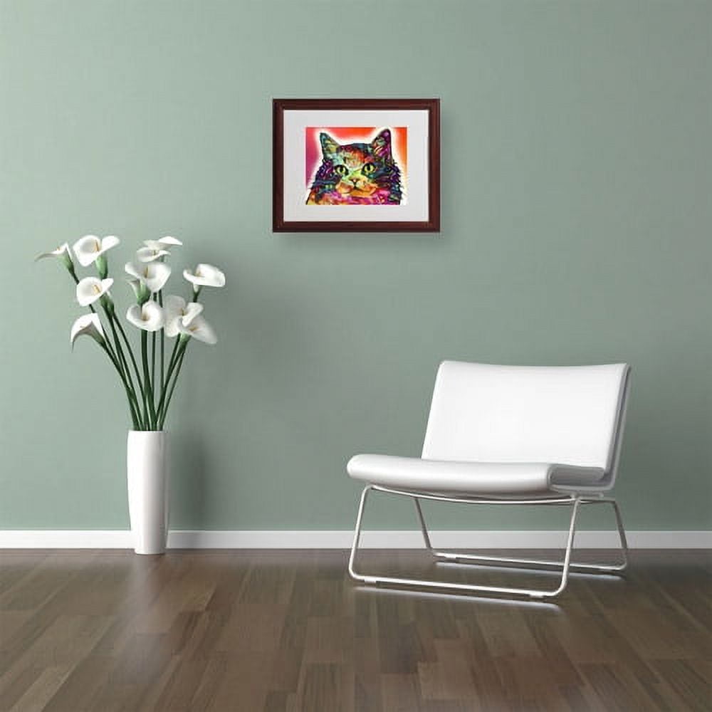 Trademark Fine Art "Ragamuffin" Canvas Art by Dean Russo, Wood Frame