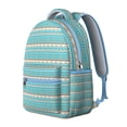 thumbnail image 2 of Vintage Bohemian Backpack for College - Ethnic Design, 17" Laptop Pocket | Durable & Spacious, Perfect for School & Travel, 2 of 6