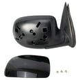 thumbnail image 2 of TRQ Side View Mirror Power Heated w/ Puddle Gloss Black RH for Chevy GMC MRA05809 Fits select: 2003-2007 CHEVROLET SILVERADO, 2000-2006 CHEVROLET TAHOE, 2 of 5