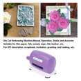 thumbnail image 3 of Die Embossing Machine, Manual Die Cutting Machine 2 Plastic Base Plates  for Weight 80-250g/m² Paper for Greeting Card Making, 3 of 8