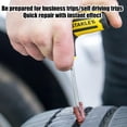 thumbnail image 5 of 7Pcs Car/Motorcycle Tire Repair Kit Plug, Tubeless Tire Puncture Repair Kit, Repairs Car, Motorcycle Punctures, with 5pcs Drill Bits, 1pc Spiral T-Tool and T-Tool Insert, 5 of 5