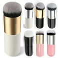 thumbnail image 3 of Trayknick Large Round Head Buffer Foundation Powder Makeup Brush BB Cream Brushes Tool Black and Golden, 3 of 13