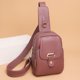 thumbnail image 1 of Bolso Bandolera Bolso cruzado para mujer, riñonera, bolsos de mensajero de moda, bolsillos simples en la cintura del pecho Tmvgtek Para Estrenar, 1 of 3
