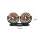 thumbnail image 3 of Ventilador plegable de doble cabezal para coche | Ventilador de salpicadero ajustable 360° para camionetas y minivans | Alimentación por USB, 2 velocidades y potente flujo de aire | Refrigeración, 3 of 9