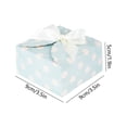 thumbnail image 3 of Small Gift Box with Bow, Party Favor Box for Small Presents, Holiday, Birthday and Wedding Gift Packaging, Paper Dessert Container, 3 of 6