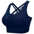 thumbnail image 3 of ZHENHONG High Impact Sports Bra for Women Back Cups Hook and Closure High Support Running Bra Wireless Bras for Women, 3 of 4