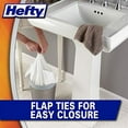 thumbnail image 3 of Hefty Small Garbage Bags, Flap Tie, Lavender & Sweet Vanilla Scent, 4 Gallon, 26 Count, 3 of 3