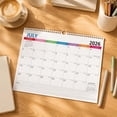 thumbnail image 3 of SDOHIG 18-Month Wall Calendar July 2026 – December 2027, Large Grid Monthly Planner with Ample Writing Space, English Version for Home Office School, Track Appointments & Goals, 3 of 6