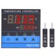 thumbnail image 2 of Controlador de temperatura duradero REX-C700 Suministros industriales RELÉ ajustable+SSR PID Controlador de temperatura digital para de agua caliente doméstico ANGGREK Otros, 2 of 8
