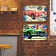 thumbnail image 4 of Placa Metal Vintage para Coche Pintura Hierro Rectangular Bar El Art30x40cm 2 Uds., 4 of 9