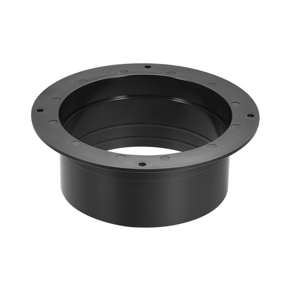 Uxcell Plastic 4.25inch Diameter Round Flange Duct Connector 1 Pack
